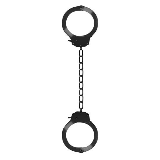OUCH PLEASURE ESPOSAS PARA TOBILLOS NEGRAS - Esposas BDSM Bondage - Sex Shop ARTICULOS EROTICOS