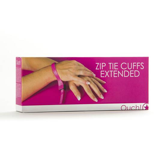 ZIP TIE ESPOSAS CREMALLERA ROSA - Esposas BDSM Bondage - Sex Shop ARTICULOS EROTICOS