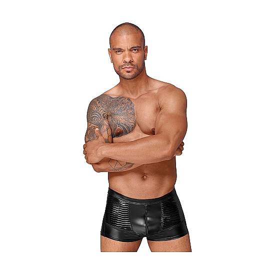 BOXERS EFECTO MOJADO PVC - NEGRO - lenceria Sexy Masculina Boxer - Sex Shop ARTICULOS EROTICOS