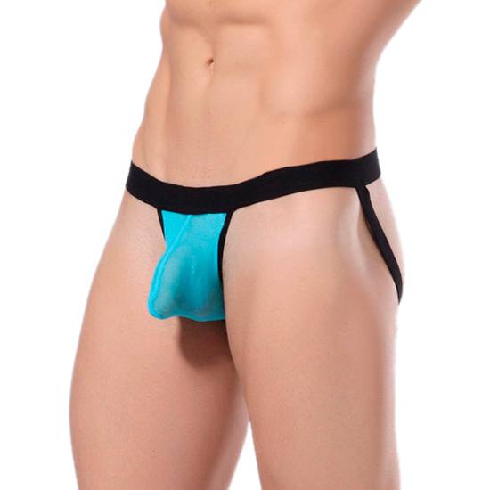 GOODFELLAS SUSPENSORIO AZUL - lenceria Sexy Masculina Suspensorio - Sex Shop ARTICULOS EROTICOS