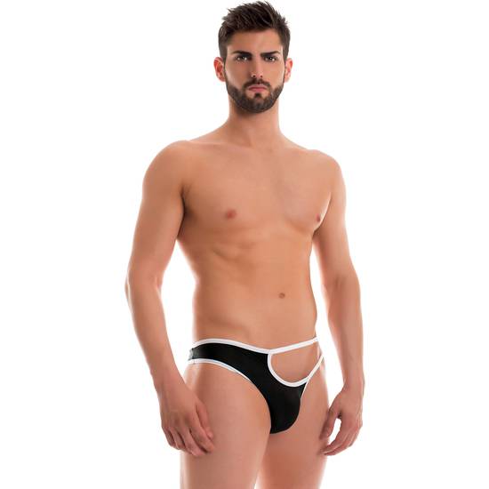 SLIP FABIAN NEGRO - lenceria Sexy Masculina Slip - Sex Shop ARTICULOS EROTICOS