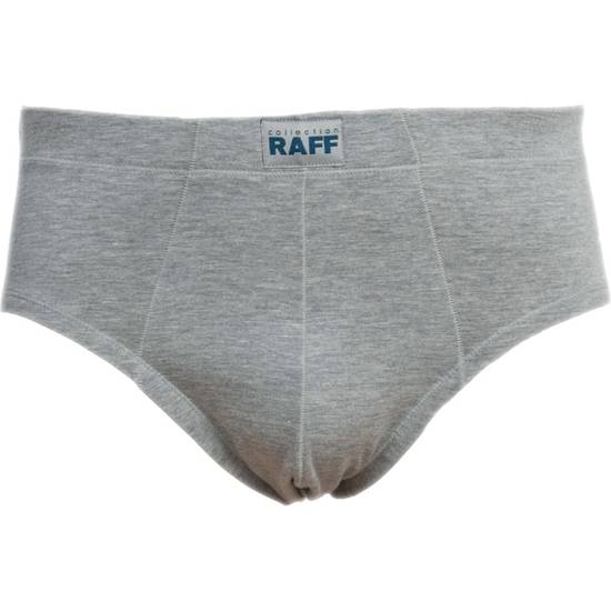 SLIP SKIN ALGODÓN/LICRA CLÁSICO GRIS DE RAFF - lenceria Sexy Masculina Slip - Sex Shop ARTICULOS EROTICOS