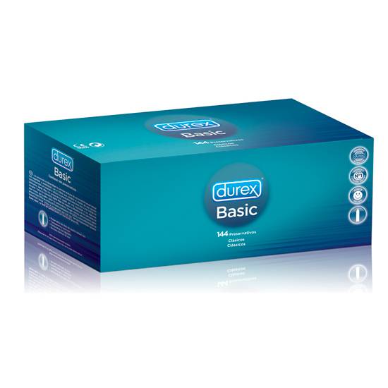 DUREX BASIC 144 UDS - Cosmética Erótica Preservativos Varios - Sex Shop ARTICULOS EROTICOS