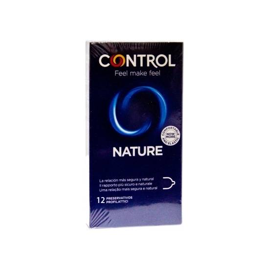 CONTROL PRESERVATIVOS NATURE 12UDS - Cosmética Erótica Preservativos Natural - Sex Shop ARTICULOS EROTICOS