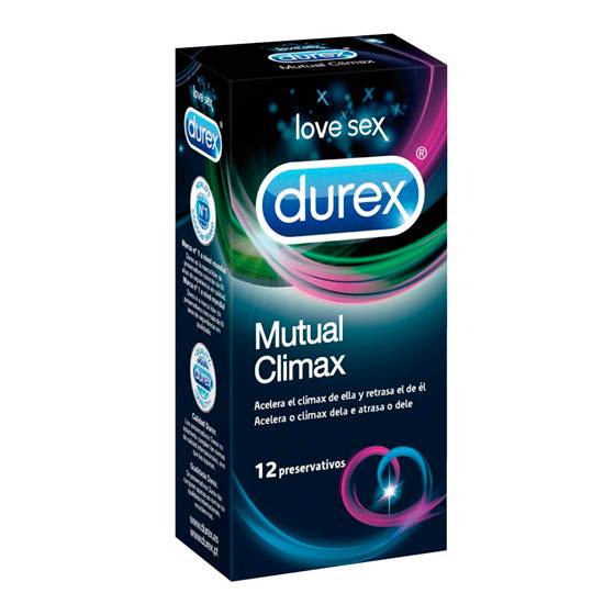 DUREX MUTUAL CLIMAX 12 UDS - Cosmética Erótica Preservativos Retardante-Sex Shop ARTICULOS EROTICOS