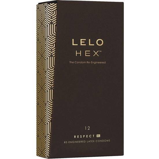 LELO HEX PRESERVATIVOS RESPECT XL 12UDS - Cosmética Erótica Preservativos Varios - Sex Shop ARTICULOS EROTICOS